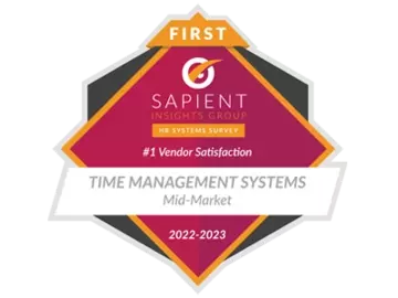 Sapient Insights Time Management Vendor Satisfaction Mid-Market 2023